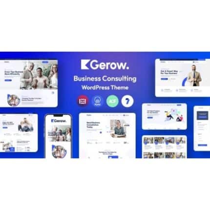 Gerow - Business Consulting WordPress Theme