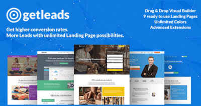 Getleads High Performance Landing Page WordPress Theme