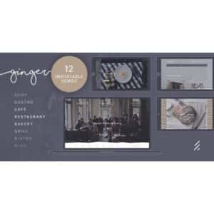 Ginger — Restaurant WordPress Theme