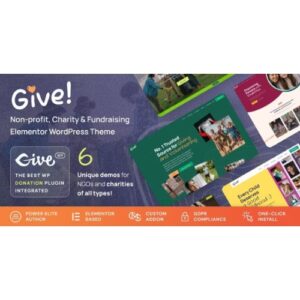 Give NGO & Charity WordPress Theme