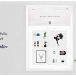 Glacier - Minimal WordPress Portfolio Theme