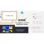Glitche - Resume WordPress Theme
