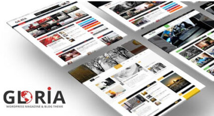 Gloria – Multiple Concepts Blog Magazine WordPress Theme