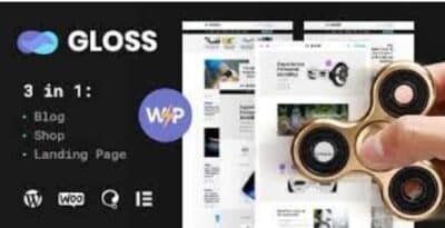 Gloss | Viral News Magazine WordPress Blog Theme + Shop