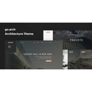 Go.arch Architecture and Interior WordPress Theme