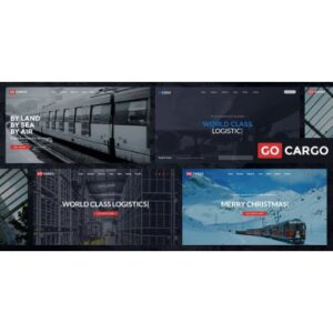 GoCargo Freight, Logistics & Transportation WordPress Theme