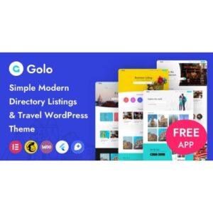 Golo Directory & Listing, Travel WordPress Theme