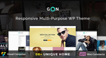 Gon | Responsive Multi-Purpose WordPress Theme