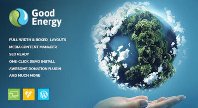Good Energy – Ecology & Renewable Power Company WordPress Theme
