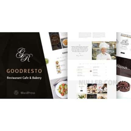 GoodResto - Restaurant WordPress Theme + Woocommerce