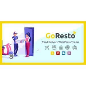GoResto Restaurant Food Delivery WordPress Theme