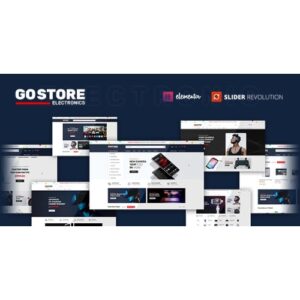 GoStore Elementor WooCommerce WordPress Theme