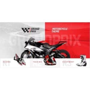 GrandPrix Motorcycle WordPress Theme
