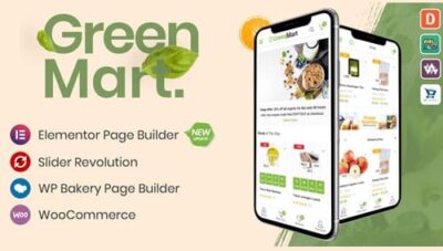 GreenMart – Organic & Food WooCommerce WordPress Theme