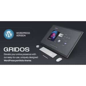 Gridos Creative Personal Portfolio WordPress Theme