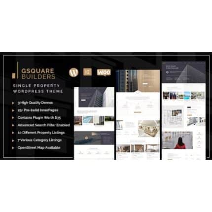Gsquare - Real Estate Theme