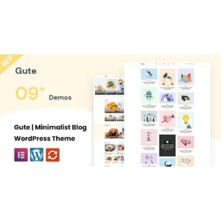 Gute | Minimalist Blog WordPress Theme