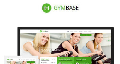 GymBase – Responsive Gym Fitness WordPress Theme