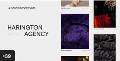 Harington Creative Portfolio Theme