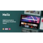Heilz - Digital Downloads & Marketplace WordPress Theme