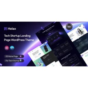Helax Tech Startup WordPress Theme