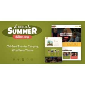Hello Summer | Children Camp WordPress Theme
