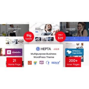 Hepta Multipurpose Business WordPress Theme