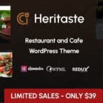 Heritaste – Restaurant WordPress Theme