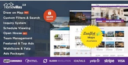 Home Villas | Real Estate WordPress Theme