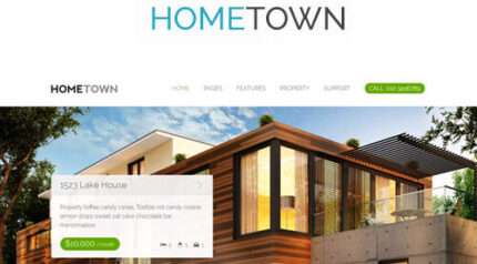 Hometown – Real Estate WordPress Theme