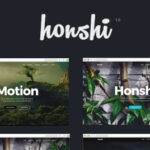 Honshi – WordPress Simple Portfolio Theme