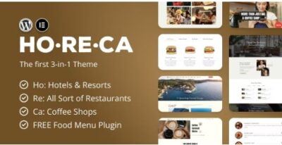 HoReCa Hospitality Industry Theme