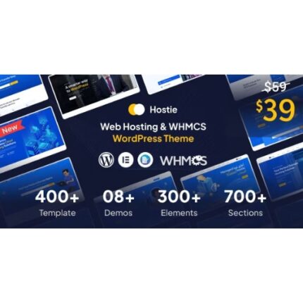 Hostie - Web Hosting & WHMCS WordPress Theme