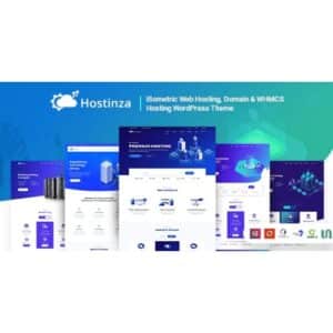 Hostinza Whmcs Web Hosting WordPress Theme