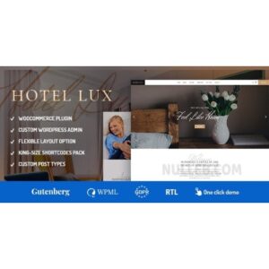 Hotel Lux Resort & SPA WordPress Theme
