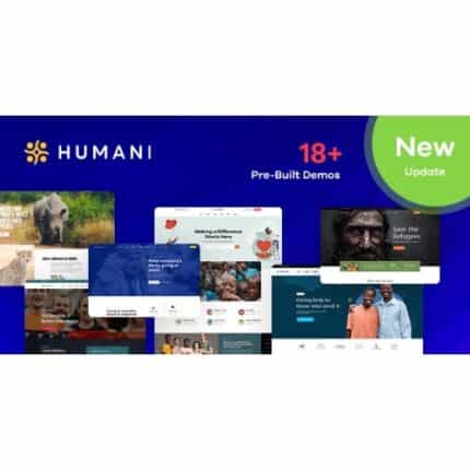 Humani - Nonprofit & Charity WordPress Theme