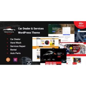 IdealAuto Car Dealer & Services WordPress Theme