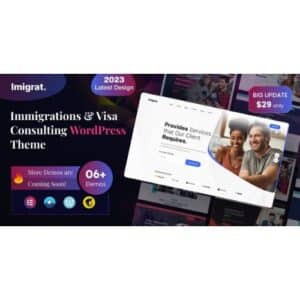 Imigrat Immigration & Visa Consulting WordPress Theme