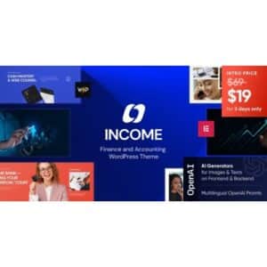 Income Finance & Consulting Business WordPress Theme