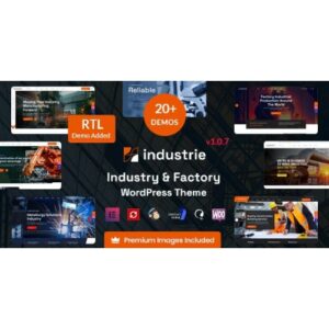 Industrie Factory & Industry WordPress Theme