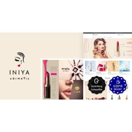 Iniya - Beauty Store, Cosmetic Theme