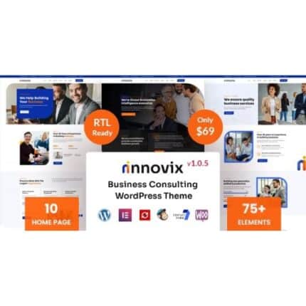 Innovix - Business Consulting WordPress Theme