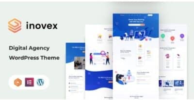 Inovex SEO & Marketing Agency WordPress Theme + RTL