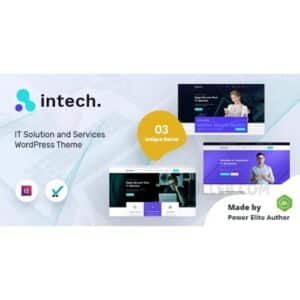 Intech IT Solutions Company WordPress Theme