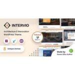 Intervio - Interior and Architecture WordPress Theme + RTL