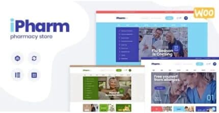 IPharm - Online Pharmacy & Medical WordPress Theme