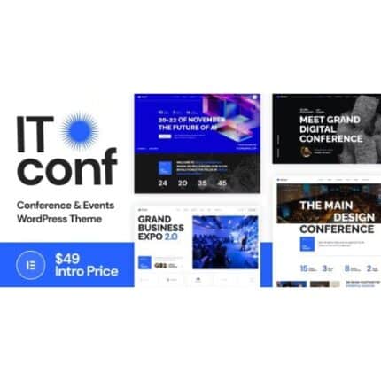 ITconf - Conference & Events WordPress Theme