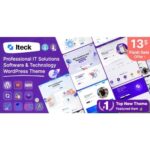Iteck - Software & Technology Elementor WordPress Theme