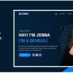 Jenna – Personal Portfolio WordPress Theme