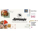 Jimmie - Fast Food Delivery and Restaurant Theme